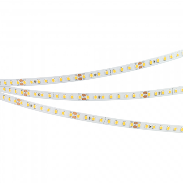 Arlight Лента IP20 24V 9,6Вт/м 3500К RT-A128-8mm 24V Warm3500 (9.6 W/m, IP20, 2835, 5m) (кратно 5)