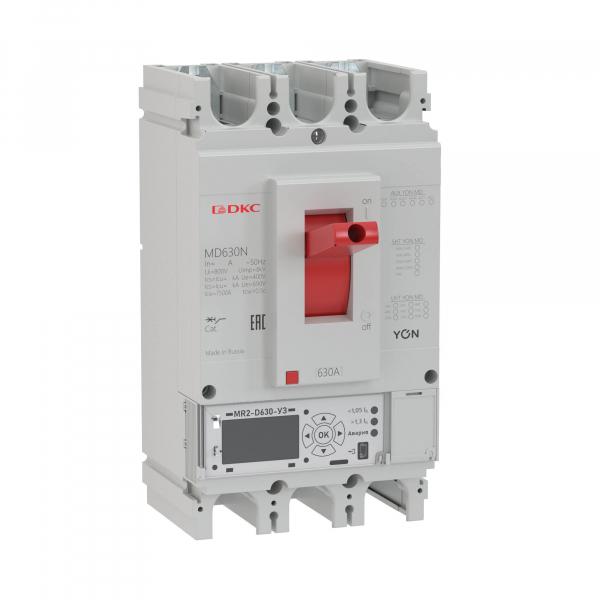 Выключатель автоматический в литом корпусе YON MD400N-MR1