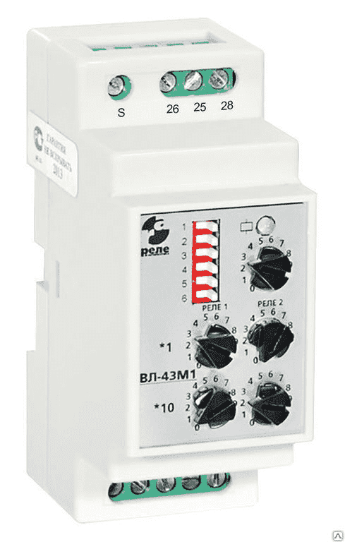 Реле времени ВЛ-43М1  0,1с- 99ч