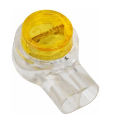 Скотч-Лок (соединитель проводов) 2-й до 0.6мм К2 (оранжевый\желтый) HJKT2 (UY2)