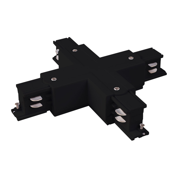 Elektrostandard TRC-1-3-X-BK / Коннектор X-образный для трехфазного шинопровода (черный)