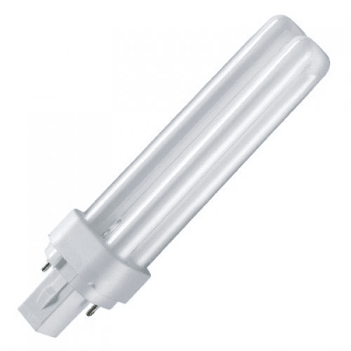 Компактная люминесцентная лампа OSRAM DULUX D/E 13W/840 G24q-1
