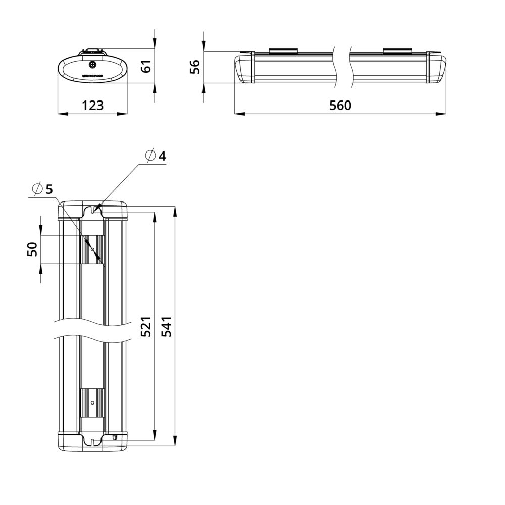 Айсберг Лайт 20 500мм Эко CRI70 5000К Опал