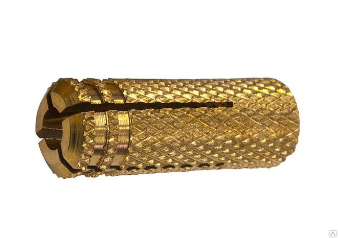 Анкер М6 забивной, латунный