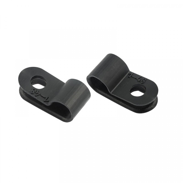 Серьга для кабеля D 5 (черная) REXANT упак 50шт 07-4405-1