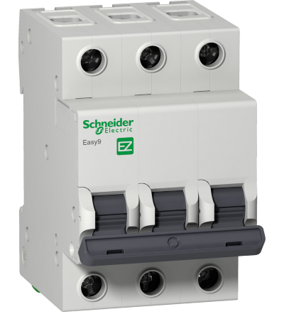 Автоматический выключатель Schneider Electric 3P 63А характеристика C 6,0кА Easy9 EZ9F56363 =S=