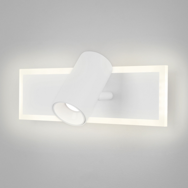 Eurosvet 20127/1 LED белый Настенный светодиодный светильник с USB и Type-C