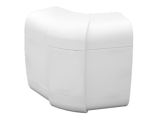 DKC  Черн.  Угол внешний 110х50 мм, измен.