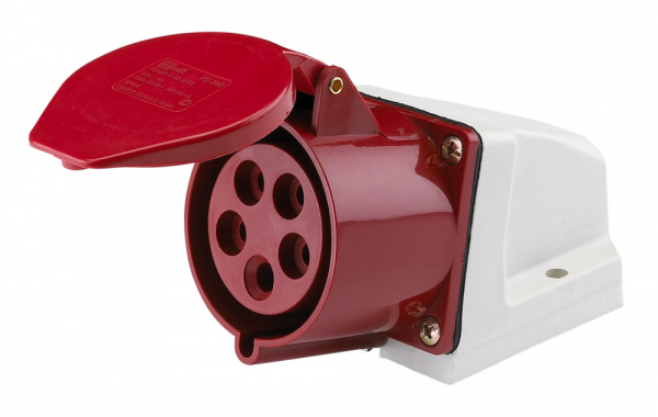 Розетка 26033DEK стационарная 125 3Р+РЕ+N 32А 380В IP44 РС-102 D Systeme Electric
