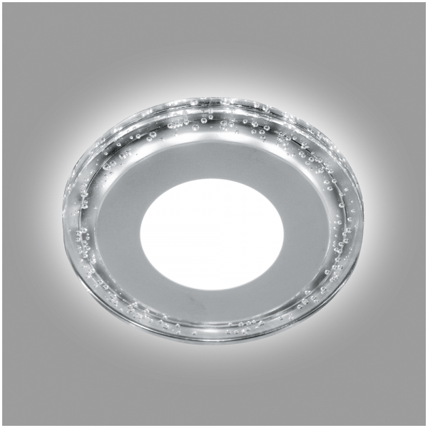 Feron AL2330, 6W, 480 Lm, 4000К и подсветка 4000К, белый