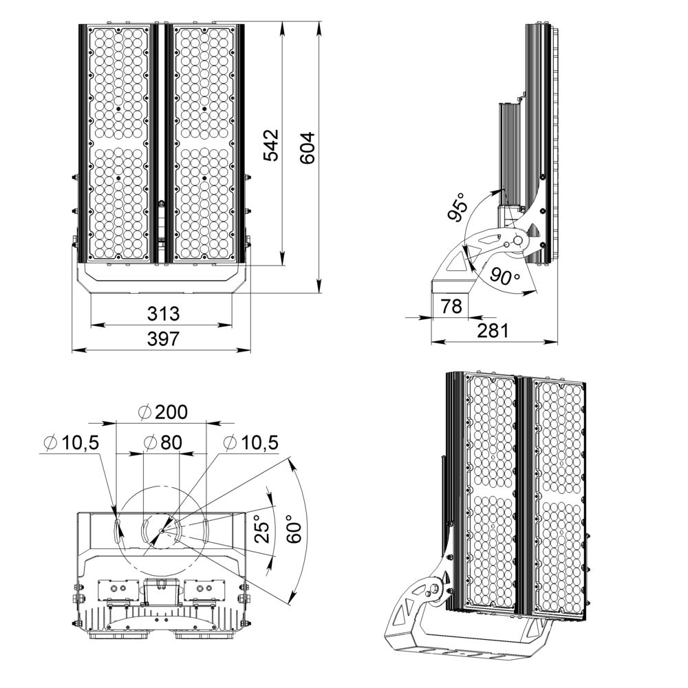 Плазма 660 L V CRI70 3000К 60°
