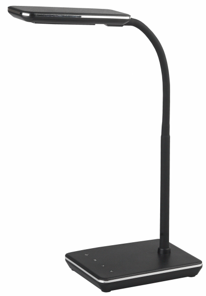 Светильник настольный ЭРА NLED-464-7W-BK черный