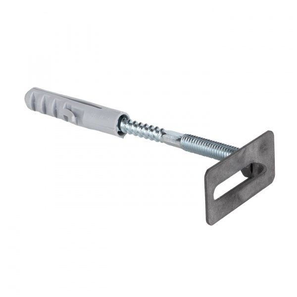 Держатель фасадный с крючком, L=200мм, HZ EKF