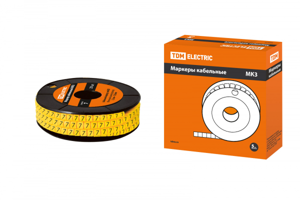 Маркер TDM МК3 6мм (7) 350шт