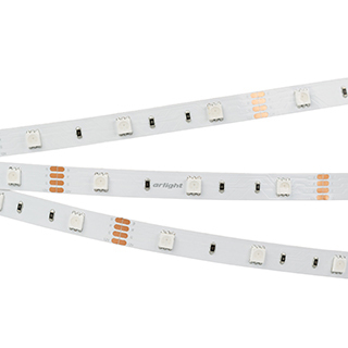 Лента Arlight  IP33 12V RGB 7.2В/м  RT 2-5000 12V RGB (5060, 150 LED, LUX) (открытая кратно 5м) (кратно 5)