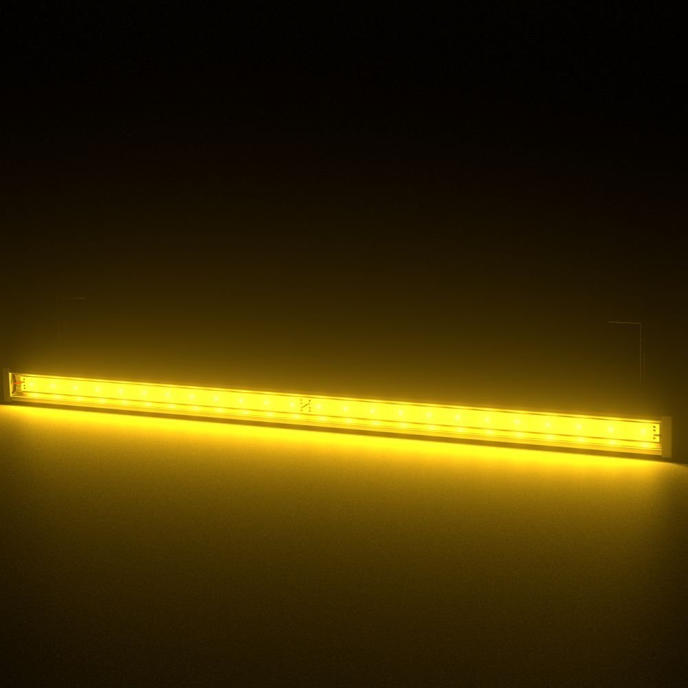 Барокко 24 1200мм Янтарный Закаленное стекло