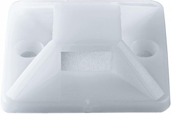 Площадка под хомуты Navigator  NFP-25-100/WH  максимальная  ширина хомута-7,6мм (100шт)(1шт=1 упаковке)' 71 062