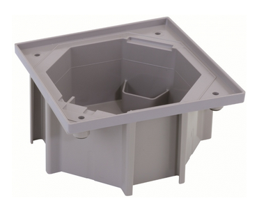 Коробка монтажная под влагостойкую основу, установка в бетон.стяжку, цвет серый SIMON