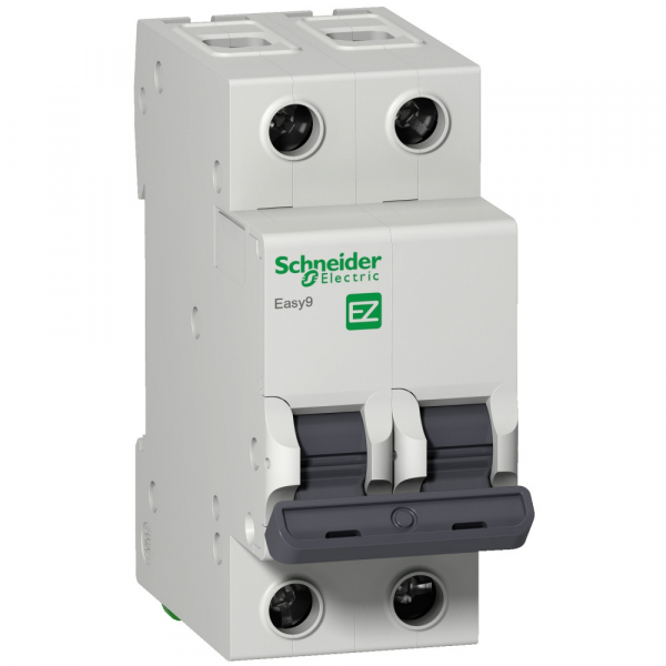 Выключатель автоматический  2П  50А  характеристика D  6кА  Schneider Electric  EASY 9  230В =S= EZ9F86250