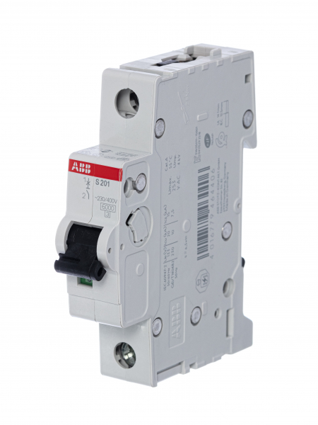 Автоматический выключатель ABB 1P 40А характеристика C 6кА S201 C40 2CDS251001R0404