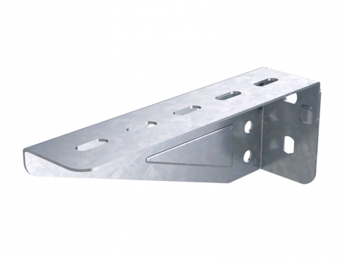 Консоль легкая осн.100 мм, AISI 304