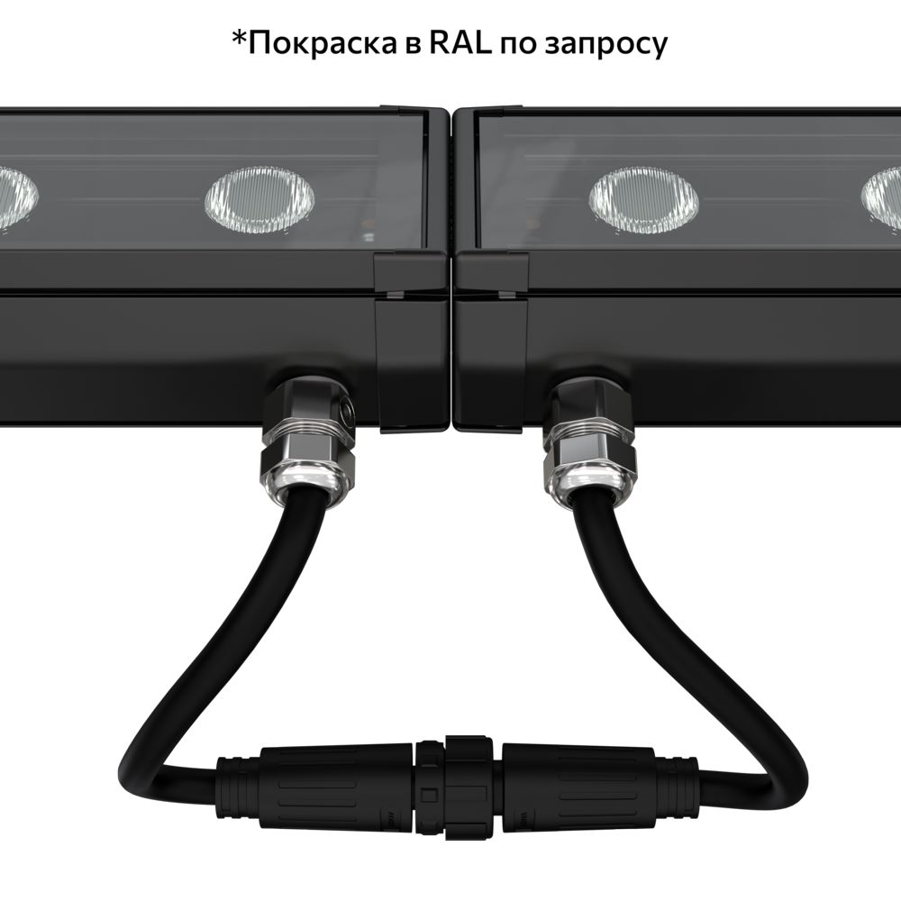Транзитное подключение. Штепсельный разъем М16, IP67. 220В
