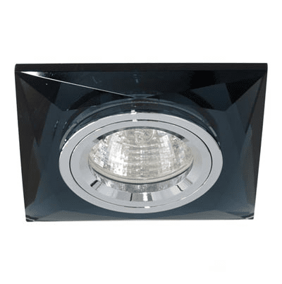 Точечный светильник Feron 8150-2 50W G5.3 MR16 , 7 серый+серебро