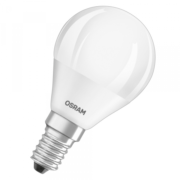 Светодиодная лампа OSRAM P40 5,5Вт 230В 6500К E14