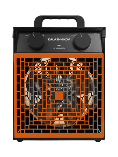 Тепловентилятор электрический пр. KVF-E3-12 3кВт (1,5/3)