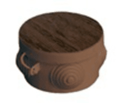 Коробка распаячная TDM ОП D85х40мм, крышка, бук, IP54, 4входа  инд. штрихкод  SQ1401-0602