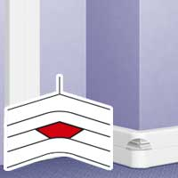 Сепаратор  цвет белый внутр.  Legrand  DLP  010611