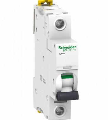 Выключатель автоматический  1П   2А  характеристика B  6кА  Schneider Electric Acti9  iC60N   A9F73102