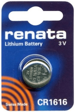 Элемент питания RENATA  CR 1616 (Li/MnO2, 50mAh, 3V) (кратно 10)