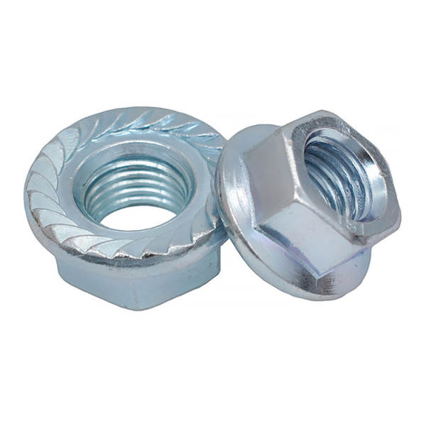 Гайка шестигранная М10 с фланцем (DIN 6923)