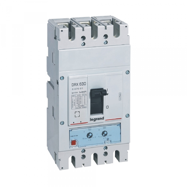 Legrand 667661 DRX630 термомагнитный 630A 3П 50кА настраиваемый