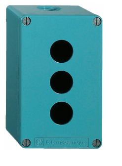 Пост кнопочный XAPM3203  металл  3 ОТВ. 80Х175