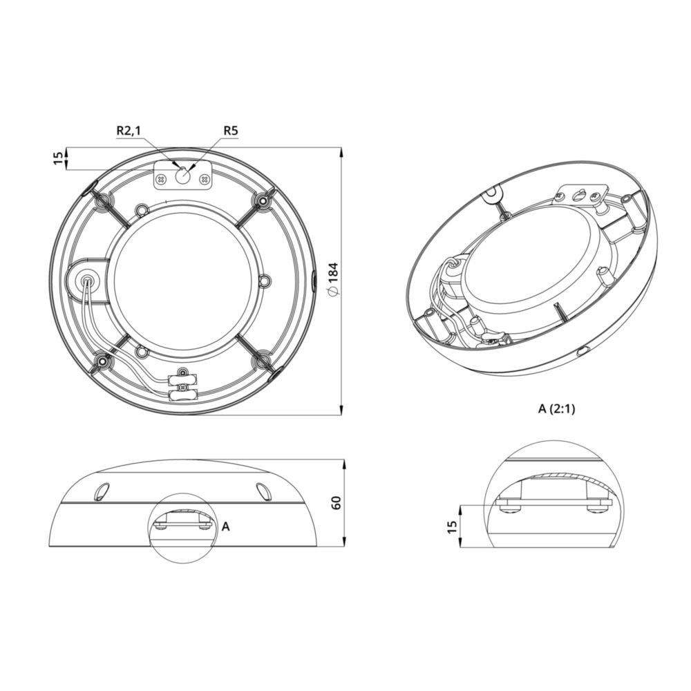 Габаритный чертёж