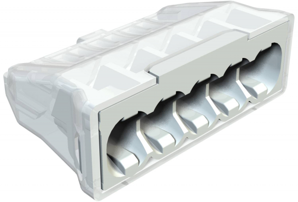 OBO Bettermann 61 525 LGR Клемма пружинная 5x2,5мм2 2054507 (кратно 100)