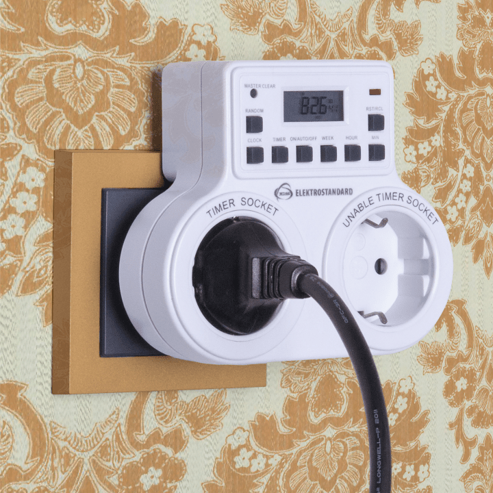 Розетка Elektrostandard ТМН-Е-5, с таймером