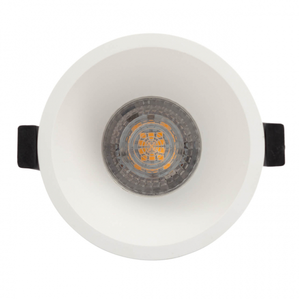 DK3026-WH Встраиваемый светильник, IP 20, 10 Вт, GU5.3, LED, белый, пластик