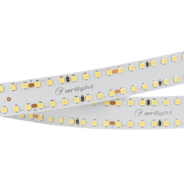 Arlight Лента IP20 24V 20Вт/м 3000K /S2-2500 24V Warm 3000K 20mm (2835, 280 LED/m) (ARL, 20 Вт/м, IP20)(катушка 2,5м) (кратно 2,5)