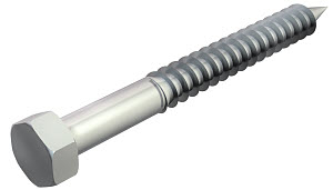 Шуруп с шестигранной головкой 6x40mm /HHWS 6x40 G/