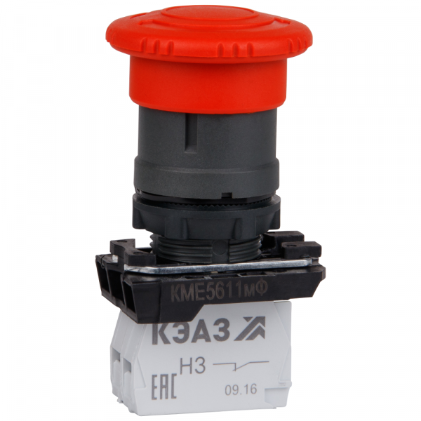 КМЕ5522мФ-красный-2но+2нз-гриб-IP54