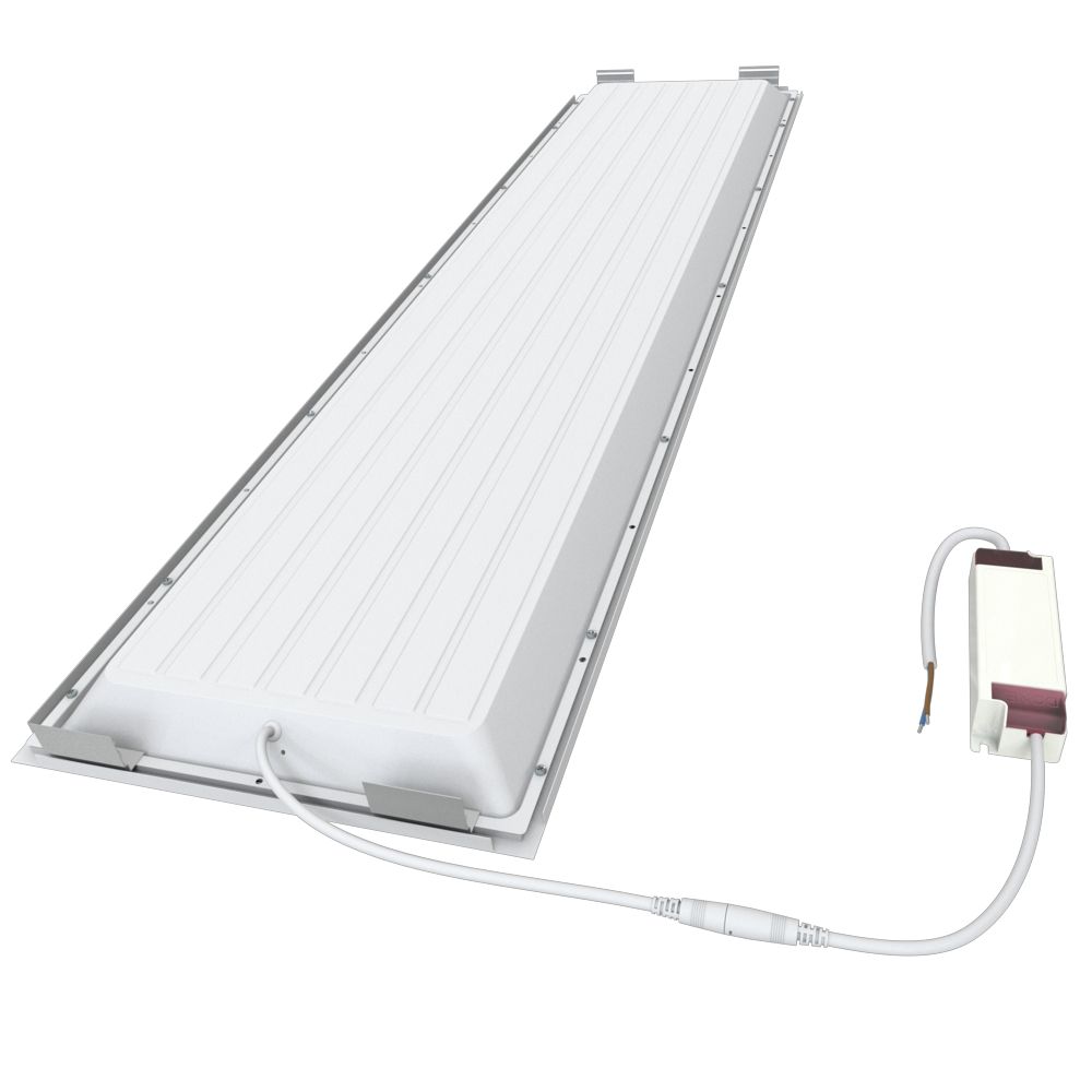 Офис Комфорт 18 IP40 CRI90 4000К Опал 1200х300х35мм Clip-In