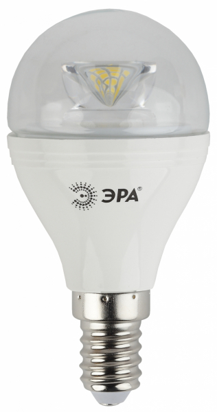 Светодиодная лампа ЭРА P45  7Вт 220-240В 2700К Е14