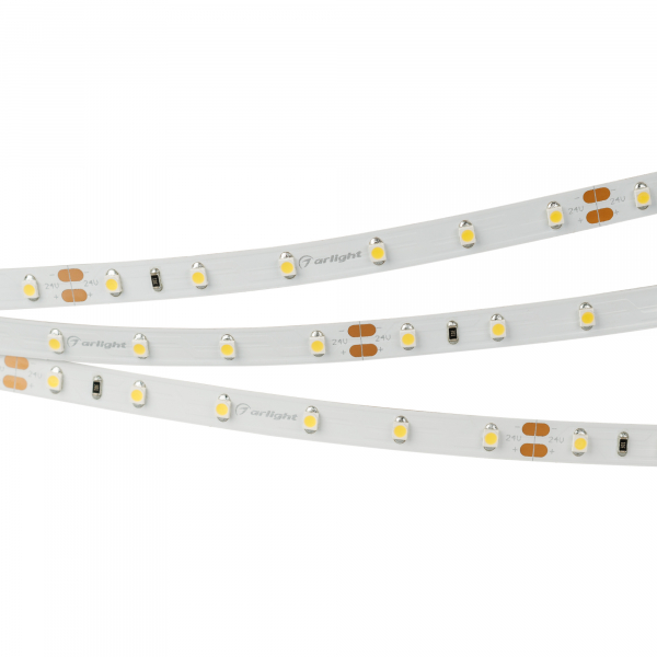 Arlight Лента IP20 24V 4,8Вт/м 3000К/RT-A60-8mm 24V Warm3000 (4.8 W/m, IP20, 2835, 50m)(кратно 50) (кратно 50)