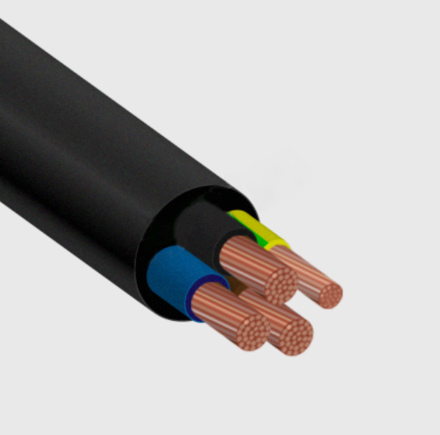 КГ-ХЛ-0,380 3х16+1х6 кабель Цветлит