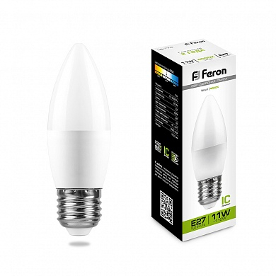 FERON LB-770 (11W) 230V E27 4000K свеча