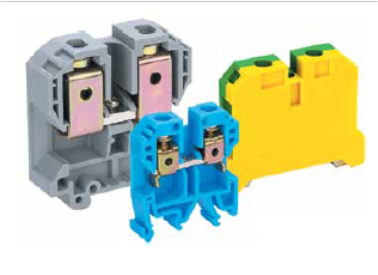 Клемма  2,5 кв синий 24А винт. DEKraft ЗН-101-2-24А-08 Systeme Electric
