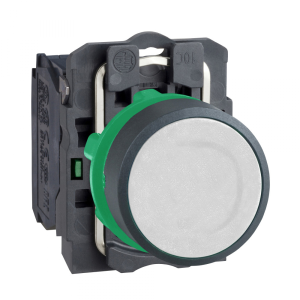КНОПКА 22ММ БЕЛАЯ С ВОЗВРАТОМ XB5AA21 Schneider Electric XB5AA11